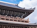 Low angle shot of Chion-in Temple in Kyoto, Japan Royalty Free Stock Photo