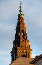 Low angle shot of the Christiansburg Palace tower