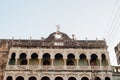 Low-angle shot of Hotel Radhika Haveli Mandawa in Rajasthan, India Royalty Free Stock Photo