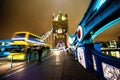 Low angle shot of a modern architecture bridge leading to a tower