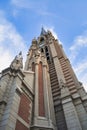 Low angle shot of the San Isidro Cathedral, Argentina Royalty Free Stock Photo