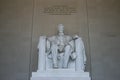 Low angle shot taken at Lincoln Memorial Washington USA Royalty Free Stock Photo