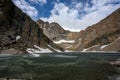 Low Angle View of Chasm Lake