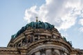 The dome of Berlin Cathedral against sky Royalty Free Stock Photo