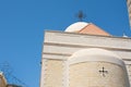 Exterior of the village church in Douma Lebanon