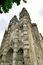 Saint-Gatien cathedral of Tours Royalty Free Stock Photo