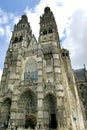 Saint-Gatien cathedral of Tours Royalty Free Stock Photo