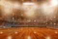 Basketball Arena With Copy Space Royalty Free Stock Photo