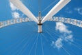 Low angle view of London Eye