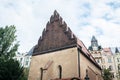 Ancient Old Sinagogue in Prague Royalty Free Stock Photo