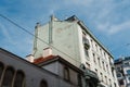 Low angle view of old residential building in Vienna Royalty Free Stock Photo