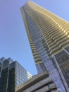 Low angle view One Bloor West Condominium in Toronto Royalty Free Stock Photo