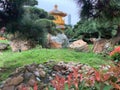 Low-angle view of the Pavilion of Absolute Perfection, Nan Lian Garden, Hong Kong