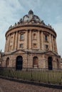 Low angle view of The Radcliffe Camera library in Oxford, UK Royalty Free Stock Photo