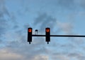 Street Lights & Traffic Signals Royalty Free Stock Photo