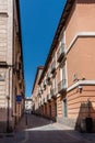 Low Angle View Of Residential Buildings in Historic Centre of Madrid Royalty Free Stock Photo