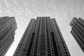 low angle view of skyscrapers, Dubai Royalty Free Stock Photo
