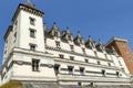 The south facade of the Royal Castle of Pau Royalty Free Stock Photo