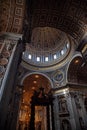 Low Angle View Of St Peter Basilica