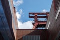 Tower of Zeche Zollverein building, Zollverein Coal Mine Industrial Complex.