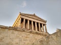 Low angle view of Walhalla Memorial, Germany