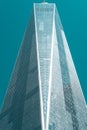 Low angle view of World One trade Center Royalty Free Stock Photo