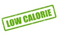 Low calorie stamp Royalty Free Stock Photo