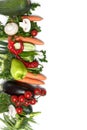 Low-calorie vegetables Royalty Free Stock Photo