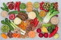 Low Carb Health Food for Vegan Diabetics Royalty Free Stock Photo