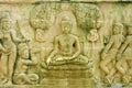 This is a Low Carving of Buddha`s biography