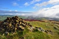 Low Clouds over the Bassenthwaite valley Royalty Free Stock Photo