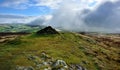 Low Clouds over the Bassenthwaite valley Royalty Free Stock Photo