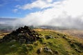 Low Clouds over the Bassenthwaite valley Royalty Free Stock Photo