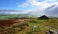 Low Clouds over the Bassenthwaite valley Royalty Free Stock Photo