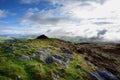 Low Clouds over the Bassenthwaite valley Royalty Free Stock Photo