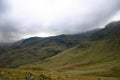 Low clouds over Bowfell