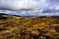 Low clouds over the Eastern Fells Royalty Free Stock Photo