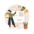 Low code development abstract concept vector illustration. Royalty Free Stock Photo