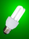 Low consumption bulb - isolated with clipping pat