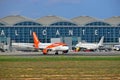 Easyjet Alicante Airport Royalty Free Stock Photo