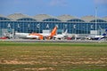 Easyjet Alicante Airport Royalty Free Stock Photo