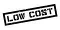 Low Cost rubber stamp Royalty Free Stock Photo