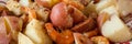 Low Country Boil Panorama Royalty Free Stock Photo
