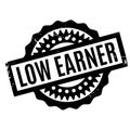 Low Earner rubber stamp Royalty Free Stock Photo