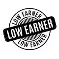 Low Earner rubber stamp Royalty Free Stock Photo