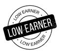 Low Earner rubber stamp Royalty Free Stock Photo