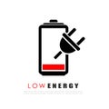 Low energy vector logo