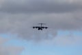 Low flying A400 military transport plane Royalty Free Stock Photo