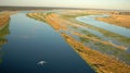 Low Level Chobe River Royalty Free Stock Photo