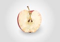 Low poly apple . Suitable for logo, background, websites, advertising, etc.